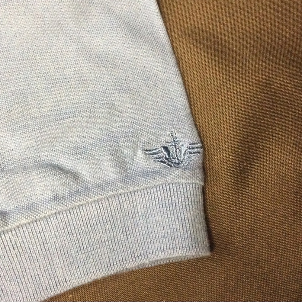 Docker's Men's Short Sleeve Shirt Blue XL - Picture 4 of 4
